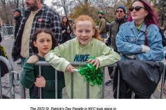 The St. Patrick’s Day Parade in NYC took place in Midtown Manhattan. Hundreds came out to celebrate with marching bands, dancers and more came out to march down 5th Avenue.