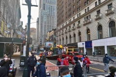 34th Street NYC - Thanksgiving Day Parade per-filming for the virtual parade. 34th Street closed. How the parade has changed due to the COVID-19 Pandemic.