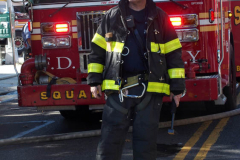 New York, A 4 alarm fire erupted in the Flabush section of Brooklyn N.Y. Firemen battled the blaze for three hours until it was put under control, about 240 firemen and Emergency Medical  Service Workers were on scene to battle the blaze. The Chief of the New York Fire Department was asked if the recent NYC  Covid vaccine mandate affected response time his response " No it did Not."
©Bruce Cotler2021