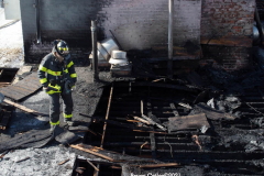 New York, A 4 alarm fire erupted in the Flabush section of Brooklyn N.Y. Firemen battled the blaze for three hours until it was put under control, about 240 firemen and Emergency Medical  Service Workers were on scene to battle the blaze. The Chief of the New York Fire Department was asked if the recent NYC  Covid vaccine mandate affected response time his response " No it did Not."
©Bruce Cotler2021