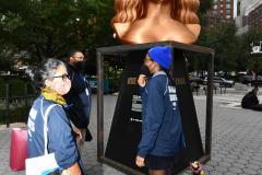 4th Street Union Square Statues