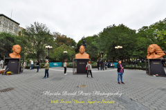 4th Street Union Square Statues