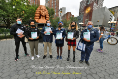 4th Street Union Square Statues