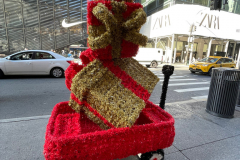 NYC Holiday Spirit on Fifth Avenue from 51st Street to 59th Street. Also in front of Plaza Hotel 59th Fifth Avenue