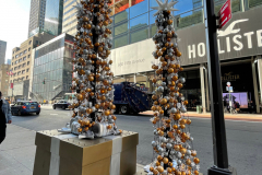 NYC Holiday Spirit on Fifth Avenue from 51st Street to 59th Street. Also in front of Plaza Hotel 59th Fifth Avenue