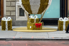 NYC Holiday Spirit on Fifth Avenue from 51st Street to 59th Street. Also in front of Plaza Hotel 59th Fifth Avenue