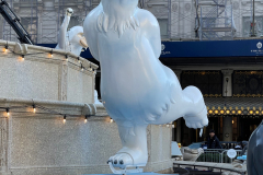 NYC Holiday Spirit on Fifth Avenue from 51st Street to 59th Street. Also in front of Plaza Hotel 59th Fifth Avenue