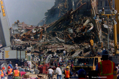 World Trade Center Attack     9-11-01                                                                                                  © Bruce Cotler