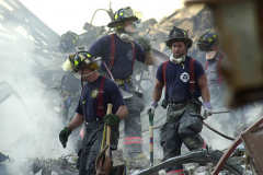 September 13, 2001--World Trade Center--Shown is a scene in Lower Manhattan/ Ground Zero of the since destroyed World Trade Center after terrorist attacks two days earlier on Tuesday September 11, 2001. (©2001 Kevin P. Coughlin/Independent Photojournalist)