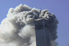 September 11, 2001

photos taken from my helmet cam on my way to the scene. i got as far as the Stuyvesant Bridge next to the High School before i got hurt and needed help

Photo By David Torres