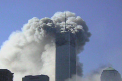 September 11, 2001

photos taken from my helmet cam on my way to the scene. i got as far as the Stuyvesant Bridge next to the High School before i got hurt and needed help

Photo By David Torres