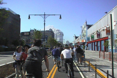 September 11, 2001

photos taken from my helmet cam on my way to the scene. i got as far as the Stuyvesant Bridge next to the High School before i got hurt and needed help

Photo By David Torres