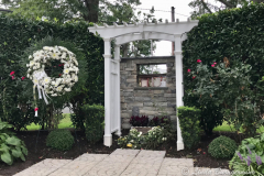 Memorial at Malverne, NY, LIRR station for victims of 9/11 who lived in the town of Malverne.