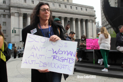 May 3, 2022  Rally for Woman's reproductive rights held in front of the Thurgood Marshall Federal Court House in New York City.