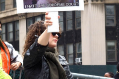 May 3, 2022  Rally for Woman's reproductive rights held in front of the Thurgood Marshall Federal Court House in New York City.