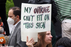 May 3, 2022  Rally for Woman's reproductive rights held in front of the Thurgood Marshall Federal Court House in New York City.