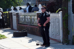 June 8,2022  NEW YORK  -  FedEx driver  involved in a vehicle accident. The female driver was thrown from the truck. While the truck was moving it ran over her. The car that caused the accident the driver and passenger were taken to the hospital in serious condition the FedEx driver was taken to the hospital in Critical condition.