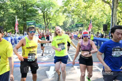 June 26, 2022: The 2022 Achilles Hope and Possibility 4 mile run, 1 mile walk and Stage 1 RNYRR dashes are held in Central Park in New York City.