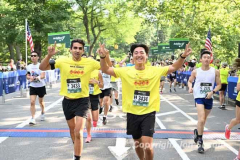 June 26, 2022: The 2022 Achilles Hope and Possibility 4 mile run, 1 mile walk and Stage 1 RNYRR dashes are held in Central Park in New York City.