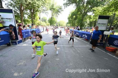 June 26, 2022: The 2022 Achilles Hope and Possibility 4 mile run, 1 mile walk and Stage 1 RNYRR dashes are held in Central Park in New York City.
