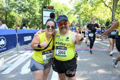June 26, 2022: The 2022 Achilles Hope and Possibility 4 mile run, 1 mile walk and Stage 1 RNYRR dashes are held in Central Park in New York City.