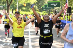 June 26, 2022: The 2022 Achilles Hope and Possibility 4 mile run, 1 mile walk and Stage 1 RNYRR dashes are held in Central Park in New York City.