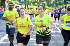 June 26, 2022: The 2022 Achilles Hope and Possibility 4 mile run, 1 mile walk and Stage 1 RNYRR dashes are held in Central Park in New York City.