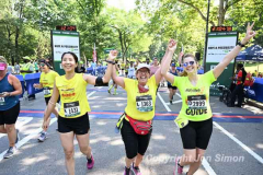 June 26, 2022: The 2022 Achilles Hope and Possibility 4 mile run, 1 mile walk and Stage 1 RNYRR dashes are held in Central Park in New York City.