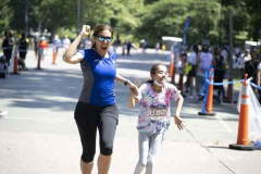 June 26, 2022: The 2022 Achilles Hope and Possibility 4 mile run, 1 mile walk and Stage 1 RNYRR dashes are held in Central Park in New York City.