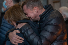A church service is held in Lviv, Ukraine, today to honor the fallen. A eulogy was given for Ukrainian soldier Paul Kostuc, nine days after his death