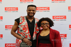 J. Harrison Ghee and Gabby Beans at the red carpet.
