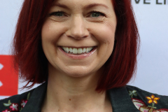 Carrie Preston at the red carpet.