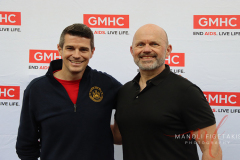 Matthew T. McMorrow (Deputy Director of Consistency Affairs Office of Governor Kathy Hochul) and Joseph Kerwin (Deputy Director, NYS Department of Heath AIDS Institute at the red carpet.