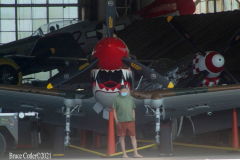 Farmingdale, New York,  -- In preparation of Memorial Day Weekend, Farmingdale’s American Airpower Museum (AAM) continues their historic participation in the Jones Beach Air Show, flying the Museum’s fabled "Arsenal of Democracy" warbirds over Jones Beach on Saturday, May 29th and Sunday, May 30th!  AAM’s squadron of iconic and meticulously restored vintage military aircraft includes a B-25 Mitchell Bomber, Douglas C-47 Skytrain, Grumman TBM Avenger Torpedo Bomber, Curtiss P-40 Flying Tiger, P-51D Mustang Fighter, AT28D5 Nomad Vietnam Era Fighter and AT-6 Texan.