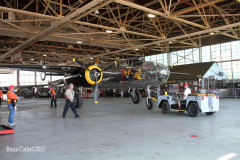 Farmingdale, New York,  -- In preparation of Memorial Day Weekend, Farmingdale’s American Airpower Museum (AAM) continues their historic participation in the Jones Beach Air Show, flying the Museum’s fabled "Arsenal of Democracy" warbirds over Jones Beach on Saturday, May 29th and Sunday, May 30th!  AAM’s squadron of iconic and meticulously restored vintage military aircraft includes a B-25 Mitchell Bomber, Douglas C-47 Skytrain, Grumman TBM Avenger Torpedo Bomber, Curtiss P-40 Flying Tiger, P-51D Mustang Fighter, AT28D5 Nomad Vietnam Era Fighter and AT-6 Texan.