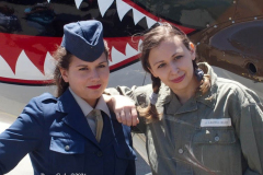 Farmingdale, New York,  -- In preparation of Memorial Day Weekend, Farmingdale’s American Airpower Museum (AAM) continues their historic participation in the Jones Beach Air Show, flying the Museum’s fabled "Arsenal of Democracy" warbirds over Jones Beach on Saturday, May 29th and Sunday, May 30th!  AAM’s squadron of iconic and meticulously restored vintage military aircraft includes a B-25 Mitchell Bomber, Douglas C-47 Skytrain, Grumman TBM Avenger Torpedo Bomber, Curtiss P-40 Flying Tiger, P-51D Mustang Fighter, AT28D5 Nomad Vietnam Era Fighter and AT-6 Texan.