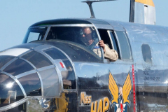 Farmingdale, New York,  -- In preparation of Memorial Day Weekend, Farmingdale’s American Airpower Museum (AAM) continues their historic participation in the Jones Beach Air Show, flying the Museum’s fabled "Arsenal of Democracy" warbirds over Jones Beach on Saturday, May 29th and Sunday, May 30th!  AAM’s squadron of iconic and meticulously restored vintage military aircraft includes a B-25 Mitchell Bomber, Douglas C-47 Skytrain, Grumman TBM Avenger Torpedo Bomber, Curtiss P-40 Flying Tiger, P-51D Mustang Fighter, AT28D5 Nomad Vietnam Era Fighter and AT-6 Texan.