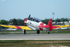 Farmingdale, New York,  -- In preparation of Memorial Day Weekend, Farmingdale’s American Airpower Museum (AAM) continues their historic participation in the Jones Beach Air Show, flying the Museum’s fabled "Arsenal of Democracy" warbirds over Jones Beach on Saturday, May 29th and Sunday, May 30th!  AAM’s squadron of iconic and meticulously restored vintage military aircraft includes a B-25 Mitchell Bomber, Douglas C-47 Skytrain, Grumman TBM Avenger Torpedo Bomber, Curtiss P-40 Flying Tiger, P-51D Mustang Fighter, AT28D5 Nomad Vietnam Era Fighter and AT-6 Texan.