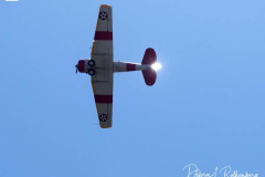 Farmingdale, New York,  -- In preparation of Memorial Day Weekend, Farmingdale’s American Airpower Museum (AAM) continues their historic participation in the Jones Beach Air Show, flying the Museum’s fabled "Arsenal of Democracy" warbirds over Jones Beach on Saturday, May 29th and Sunday, May 30th!  AAM’s squadron of iconic and meticulously restored vintage military aircraft includes a B-25 Mitchell Bomber, Douglas C-47 Skytrain, Grumman TBM Avenger Torpedo Bomber, Curtiss P-40 Flying Tiger, P-51D Mustang Fighter, AT28D5 Nomad Vietnam Era Fighter and AT-6 Texan.