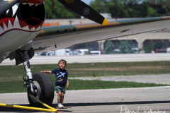 Farmingdale, New York,  -- In preparation of Memorial Day Weekend, Farmingdale’s American Airpower Museum (AAM) continues their historic participation in the Jones Beach Air Show, flying the Museum’s fabled "Arsenal of Democracy" warbirds over Jones Beach on Saturday, May 29th and Sunday, May 30th!  AAM’s squadron of iconic and meticulously restored vintage military aircraft includes a B-25 Mitchell Bomber, Douglas C-47 Skytrain, Grumman TBM Avenger Torpedo Bomber, Curtiss P-40 Flying Tiger, P-51D Mustang Fighter, AT28D5 Nomad Vietnam Era Fighter and AT-6 Texan.