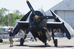 Farmingdale, New York,  -- In preparation of Memorial Day Weekend, Farmingdale’s American Airpower Museum (AAM) continues their historic participation in the Jones Beach Air Show, flying the Museum’s fabled "Arsenal of Democracy" warbirds over Jones Beach on Saturday, May 29th and Sunday, May 30th!  AAM’s squadron of iconic and meticulously restored vintage military aircraft includes a B-25 Mitchell Bomber, Douglas C-47 Skytrain, Grumman TBM Avenger Torpedo Bomber, Curtiss P-40 Flying Tiger, P-51D Mustang Fighter, AT28D5 Nomad Vietnam Era Fighter and AT-6 Texan.