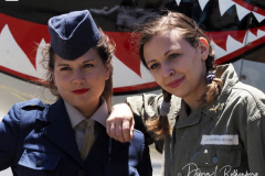 Farmingdale, New York,  -- In preparation of Memorial Day Weekend, Farmingdale’s American Airpower Museum (AAM) continues their historic participation in the Jones Beach Air Show, flying the Museum’s fabled "Arsenal of Democracy" warbirds over Jones Beach on Saturday, May 29th and Sunday, May 30th!  AAM’s squadron of iconic and meticulously restored vintage military aircraft includes a B-25 Mitchell Bomber, Douglas C-47 Skytrain, Grumman TBM Avenger Torpedo Bomber, Curtiss P-40 Flying Tiger, P-51D Mustang Fighter, AT28D5 Nomad Vietnam Era Fighter and AT-6 Texan.