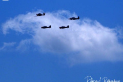 Farmingdale, New York,  -- In preparation of Memorial Day Weekend, Farmingdale’s American Airpower Museum (AAM) continues their historic participation in the Jones Beach Air Show, flying the Museum’s fabled "Arsenal of Democracy" warbirds over Jones Beach on Saturday, May 29th and Sunday, May 30th!  AAM’s squadron of iconic and meticulously restored vintage military aircraft includes a B-25 Mitchell Bomber, Douglas C-47 Skytrain, Grumman TBM Avenger Torpedo Bomber, Curtiss P-40 Flying Tiger, P-51D Mustang Fighter, AT28D5 Nomad Vietnam Era Fighter and AT-6 Texan.