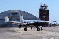 Farmingdale, New York,  -- In preparation of Memorial Day Weekend, Farmingdale’s American Airpower Museum (AAM) continues their historic participation in the Jones Beach Air Show, flying the Museum’s fabled "Arsenal of Democracy" warbirds over Jones Beach on Saturday, May 29th and Sunday, May 30th!  AAM’s squadron of iconic and meticulously restored vintage military aircraft includes a B-25 Mitchell Bomber, Douglas C-47 Skytrain, Grumman TBM Avenger Torpedo Bomber, Curtiss P-40 Flying Tiger, P-51D Mustang Fighter, AT28D5 Nomad Vietnam Era Fighter and AT-6 Texan.