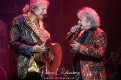 Graham Russell and Russell Hitchcock of Air Supply perform live in concert at the St.George Theater in Staten Island, New York on 19 Nov 2021