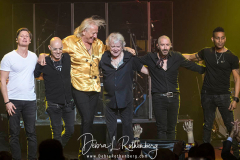 Graham Russell and Russell Hitchcock of Air Supply perform live in concert at the St.George Theater in Staten Island, New York on November 19, 2021