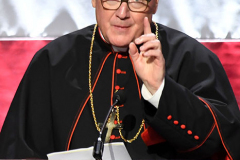 The 76th Alfred E Smith Dinner
Javits Center Expansion
429 11th Avenue
New York, NY
Thursday, October 21, 2021
For Credit:  Mary DiBiase Blaich

The Honorable Condoleezza Rice, 66th Secretary of State of the United States, was this year’s Keynote Speaker for the 76th Annual Alfred E. Smith Memorial Foundation Dinner,  The dinner was held on Thursday, October 21, 2021 at the Javits Center Expansion located at 429 11th Ave, New York, NY 10001 at 7:00PM.
Secretary Rice shared the dais with Timothy Cardinal Dolan, Archbishop of New York. This year’s  “Happy Warrior” award recipient was Mr. Frank Bennack, Jr who received his award from Mary Callahan Erdos, Vice-Chair of the Alfred E Smith Foundation. The evening also featured a prerecorded video by President George W. Bush, a former Keynote Speaker who wore a T-shirt with a tuxedo print on the front.