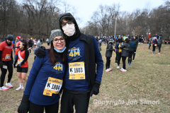 February 26, 2022: The Al Gordon 4 Mile race is held in Prospect Park, Brooklyn, honoring Al Gordon and his lifelong commitment to running. Copyright Jon Simon