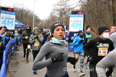 February 26, 2022: The Al Gordon 4 Mile race is held in Prospect Park, Brooklyn, honoring Al Gordon and his lifelong commitment to running. Copyright Jon Simon