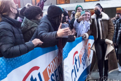 NEW YORK, NEW YORK - DECEMBER 14: Alicia Keys poses for photos with fans  On NBC's "Today" on December 14, 2021 in New York City. (Photo by Debra L Rothenberg)